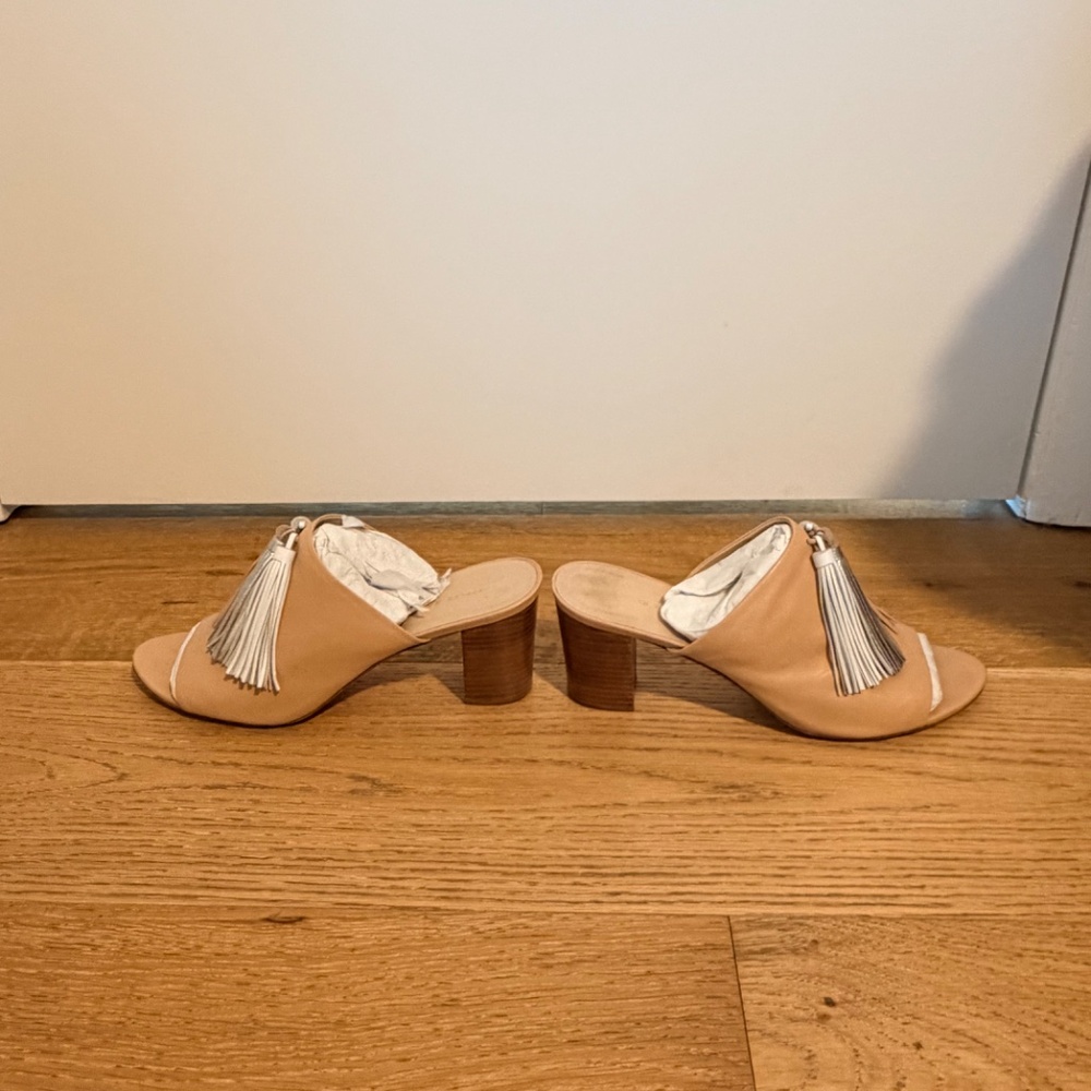 Loeffler Randall Fringed Mules - Picture 4 of 6